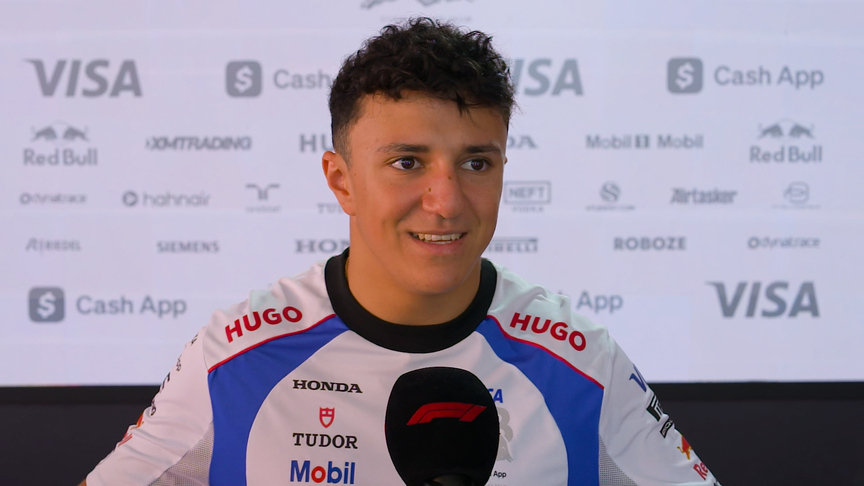 'The cherry on the cake' - Hadjar sees maiden podium as part of Racing Bulls' progress