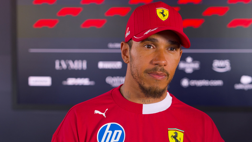 ‘Everything’s been more enjoyable’ – Hamilton smiling after ‘progress’ at Ferrari