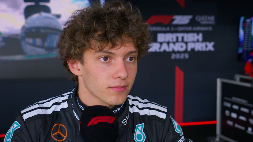 'I was just a passenger' Antonelli reacts to Hadjar collision